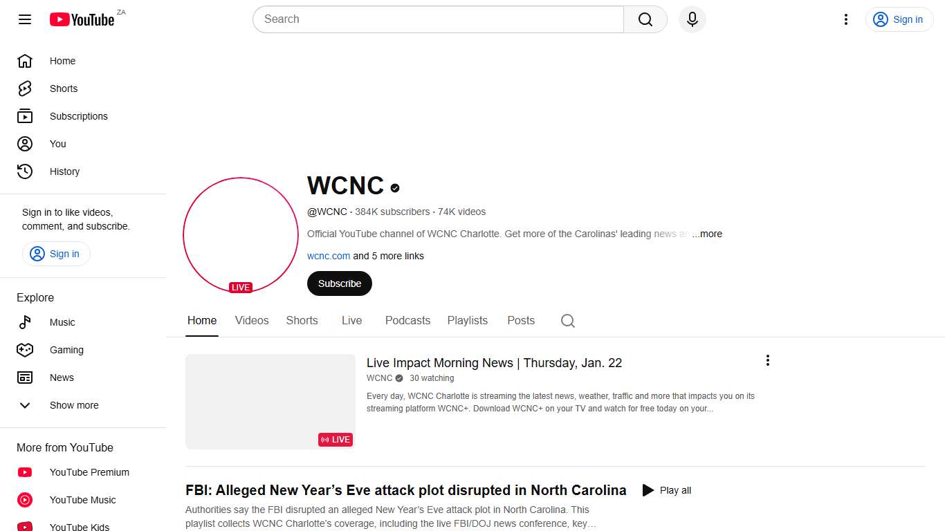WCNC - YouTube